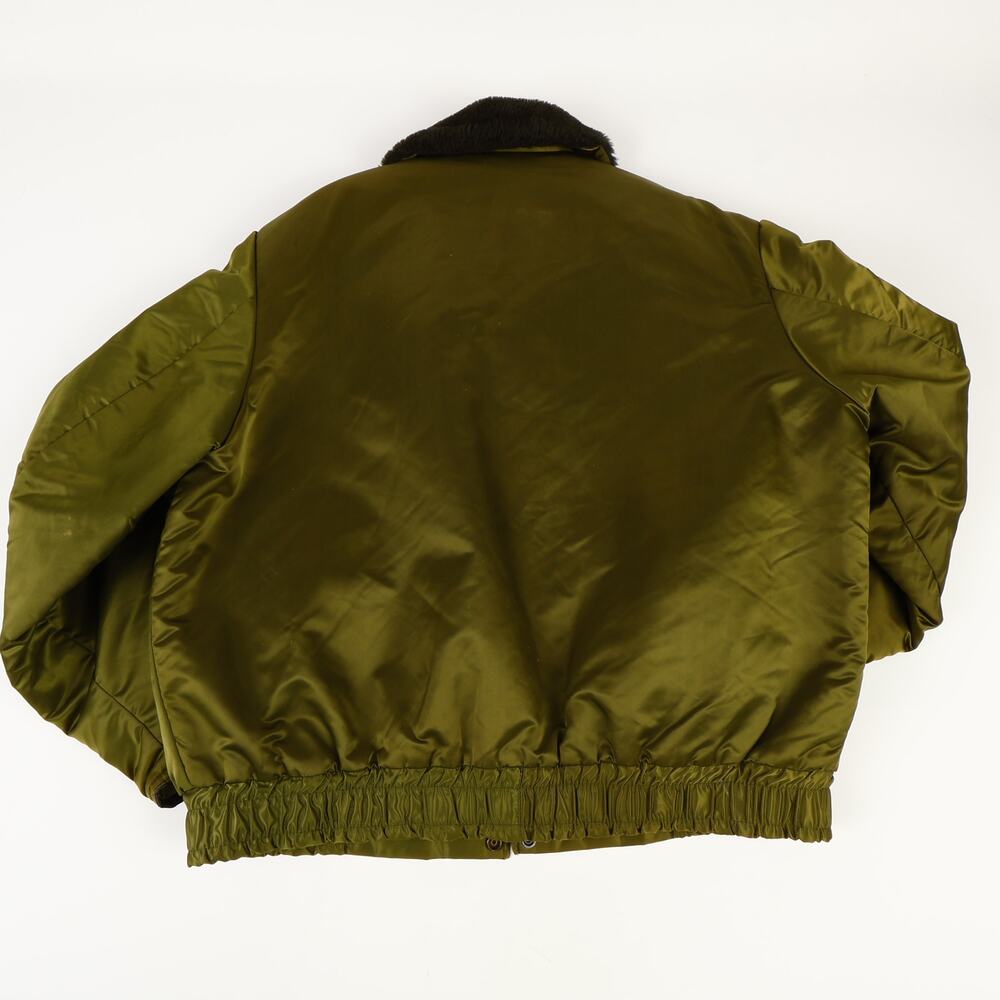 Vtg Tuff Jac Mens 48L Satin Bomber Horace Small Manufacturing Company Nashville - Picture 3 of 12